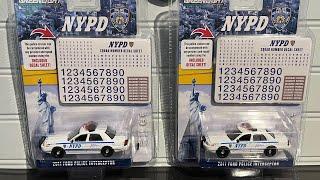 Greenlight NYPD Ford Crown Victoria 1/64 Scale