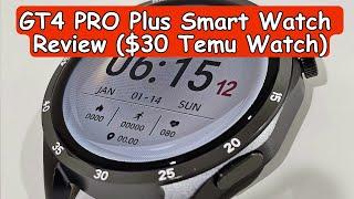 GT4 PRO Plus Smart Watch Review: Affordable Tech at $30! (Not Huawei!)