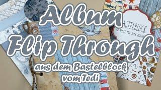 Bastelblock || Tedi || Gemeinsam schauen wir uns das Album an || Flip Through || #05