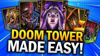 BEST CHAMPS for EVERY DOOM TOWER BOSS - Beginner Tips - Raid: Shadow Legends Guide