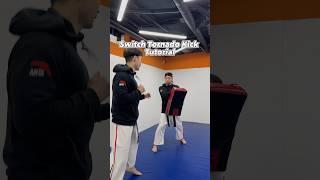 ОБУЧАЛКА КАК БИТЬ ТОРНАДО/360 КИК #360kick #tornadokick #tutorial #вертушка #karate #taekwondo #мма