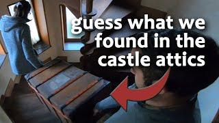 Guess what we found in the castle attics?!