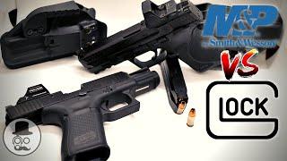 Glock 19 gen 5 MOS vs. S&W M&P M2.0 Compact Optic Ready - Review Face off!