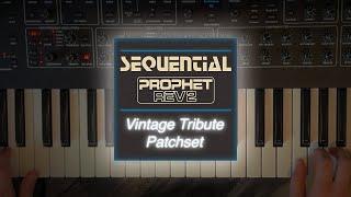 Nicholas Semrad's Sequential Rev 2 "Vintage Tribute" Patch Set (Demo)