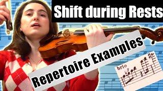 Violin Shifting: How To Shift in Silence (During Rests) | Don Juan, Prokofiev Sonata