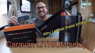 LITHIUM Caravan SETUP in FULL | ITECH world 120X - REDARC BMS30 | Jayco Expanda