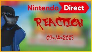 Nintendo Direct 9-14-2023 Reaction - Professor Bass [4K]