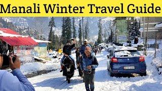 Manali winter travel guide 24-2025