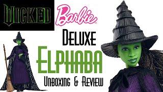  WICKED DELUXE ELPHABA FASHION DOLL  EDMOND'S COLLECTIBLE WORLD  UNBOXING & REVIEW MATTEL BARBIE