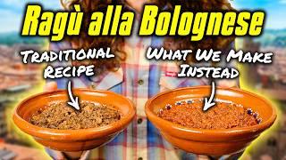 Why We Don't Make "Traditional" Ragù alla Bolognese