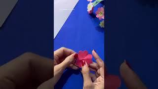 Diy easy card idea/easy love card ️/paper craft #shorts #viral #trending