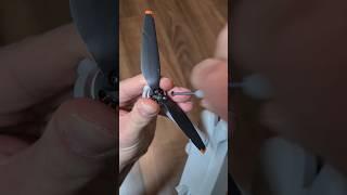 Changing the Propeller blades of your DJI Mini 3 Pro drone  #shorts #dji #djimini3pro #drone