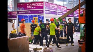 Installation of Ropes Course at AAA Exhibition