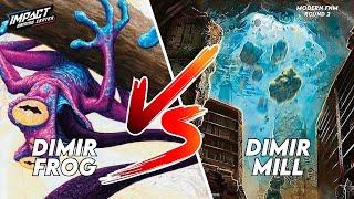 Dimir Frog (Bryan) VS Dimir Mill (Lincoln) [PAPER] | Modern FNM at Impact Gaming Center