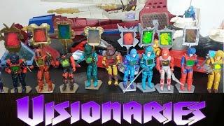 RETRO-WED: VISIONARIES 1987 ALL FIGURES AND VEHICLES MADE