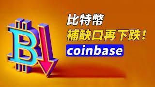 BTC回抽受阻！門擋住了，繼續跌？coinbase還挺樂觀！