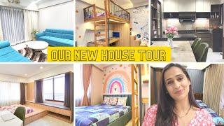 Home Tour | 3BHK apartment tour with lots of Décor ideas | India House tour | Mom N Me