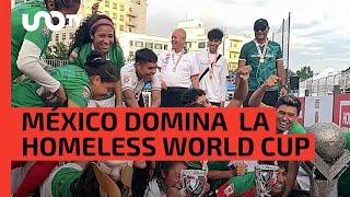 México varonil y femenil gana la Homeless World Cup