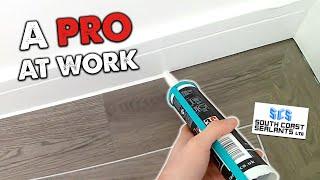 Professional Mastic Man - Silicone Sealant Application Around Skirting Boards