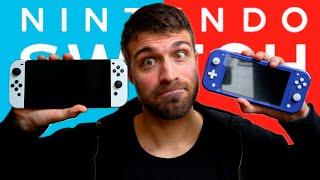 Nintendo Switch Lite vs. Switch OLED