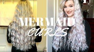 HOW TO EASY HEATLESS MERMAID WAVES TUTORIAL