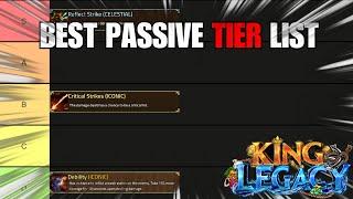 Passive Tier List For Update 8 (King Legacy)