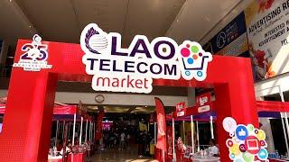 Lao Telecom fair in Vientiane center | laos | travel vlog 2021 | shopping mall tour