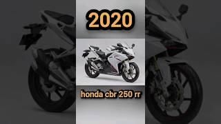 evolution of honda cbr 250 rr (2008~2022) #viral #bike #2022 #shorts