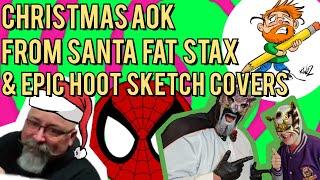 AOK from Santa Fat Stax and Original Hoot Sketch Covers