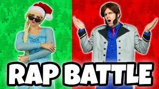 DISNEY PRINCESS RAP BATTLE. (Elsa vs Hans, Belle vs Gaston, Jasmine vs Jafar, Aurora vs Maleficent)