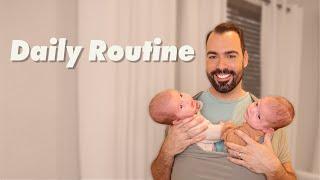 One Dad, Two Babies - Daytime Routine | Dads to Twins via Surrogacy