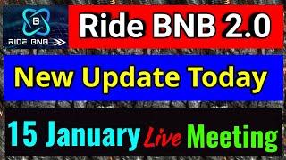 Ride BNB 2.0 | Ride Bnb 2.0 Full Business Plan | Ride Bnb new Plan | Ride Bnb New Contract |Ride Bnb