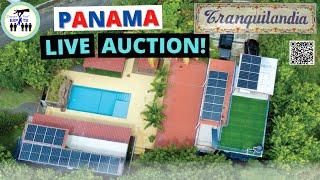 Tranquilandia Tropical Oasis - Panama LIVE AUCTION!