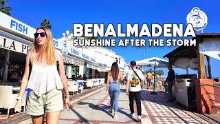 Benalmadena Spain Sunshine after the Storm November 2024 Update Costa del Sol Walk | Málaga [4K]