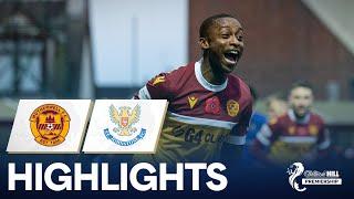 Motherwell 2-1 St Johnstone | Sparrow's Strike Secures Win | William Hill Premiership