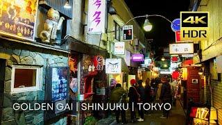 [4K HDR] Golden Gai, Shinjuku | Tokyo