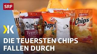 Paprika-Chips im Test: Zweifel Chips sind beliebt, aber nicht die besten | 2024 | Kassensturz | SRF