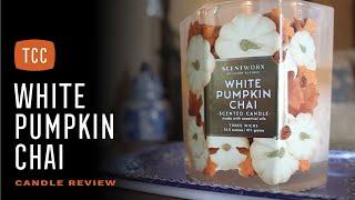 White Pumpkin Chai Candle Review - ScentWorx by Harry Slatkin