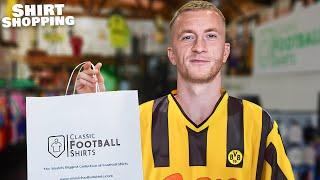 Marco Reus Goes Retro Football Shirt Shopping