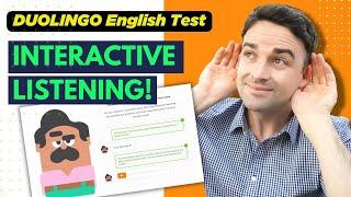 NEW Interactive Listening Strategies and Practice! Duolingo English Test