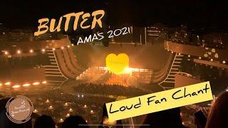 [FANCAM] BTS - Full Butter Performance with Loud Fan chant @ AMAS 2021