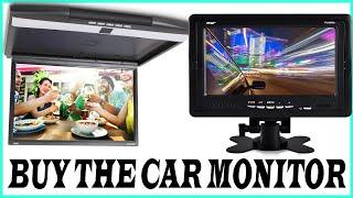 Car Monitor | Top 5 Best Car LCD Monitor Review 2023 | Car Roof Mount Monitor