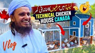 Technical Chicken House in Canada - Mufti Tariq Masood Vlogs