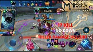 HC DI NERF ? KOQ BISA SAVAGE | HELCURT GAME PLAY || MOBILE LEGENDS BANG BANG