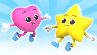 Shapes Song, Fun Learning Video for Kids With Bob Chugga Ching