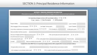 Request for Mortgage Assistance Form Tutorial -- English