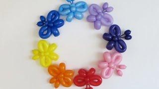 Бабочка из шарика 160 / One balloon Butterfly (Subtitles)