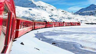 Fahren Sie mit dem schönsten Schneezug der Welt! | Bernina Express | Italien - Schweiz