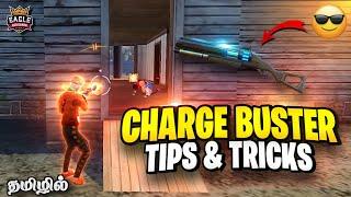 CHARGE BUSTER | TIPS AND TRICKS TAMIL | FREEFIREMAX | HEADSHOT TRICKS  | EAGLE RED |