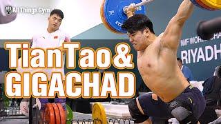 Tian Tao & Gigachad - 170kg Snatch, Power Snatches, Panda Pulls